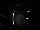 Велосипедная сумка на багажник CoolChange Bag 1680D PU (35L) Black - Фото 17