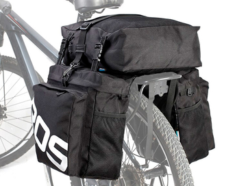 Велосипедная сумка на багажник Roswheel 1000D (37L) Black