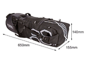 Велосипедная сумка подседельная B-Soul VSP (12L) Black - Фото 1