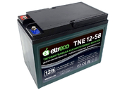 Тяговый аккумулятор Eltreco TNE12-58 (12V52A/H C3) - Фото 0