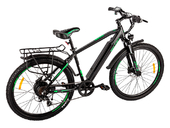 Электровелосипед Eltreco XT 850 Pro (черно-зеленый) - Фото 6