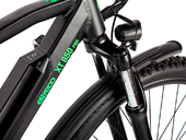 Электровелосипед Eltreco XT 850 Pro (черно-зеленый) - Фото 13