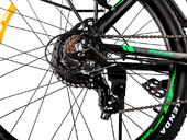 Электровелосипед Eltreco XT 850 Pro (черно-зеленый) - Фото 19