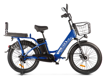 Электровелосипед Gelbert ALFA 3 PRO (синий)