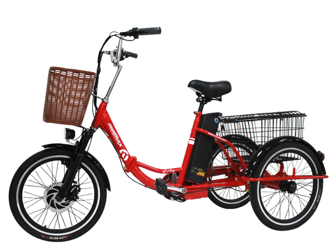 Электровелосипед трицикл GreenCamel Трайк-20 (R20 500W 48V)
