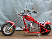 Электромотоцикл GreenCamel Чоппер C100 (60V 1000W R12) - Фото 1