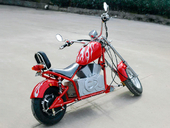 Электромотоцикл GreenCamel Чоппер C100 (60V 1000W R12) - Фото 7
