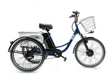 Велосипед трехколесный для взрослых с мотор-колесом Furendo E-TRIKE 350
