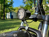 Электрический трицикл фэтбайк GreenCamel Трайк-F20 (500W 12Ah), Красный - Фото 8