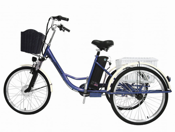 Электровелосипед трицикл GreenCamel Трайк-24 (R24 500W 48V 15Ah)