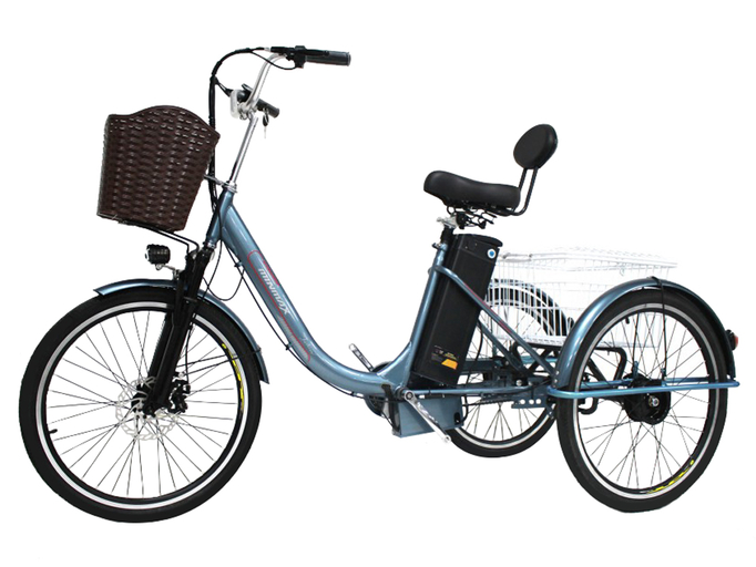 Электровелосипед трицикл GreenCamel Трайк-B (R24 500W 48V 15Ah)