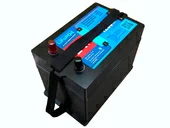 Тяговый аккумулятор Rutrike LiFePo4 24V50Ah(80А) без дисплея, BMS смарт - Фото 0